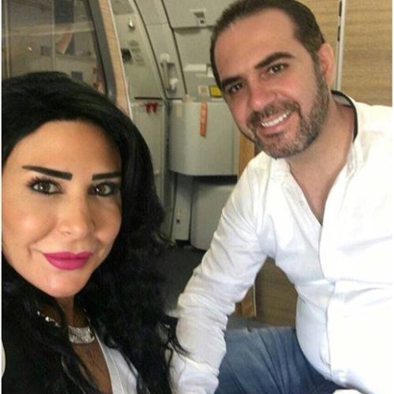 وائل جسار وزوجته