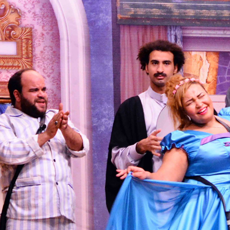 نجمة مسرح مصر ويزو