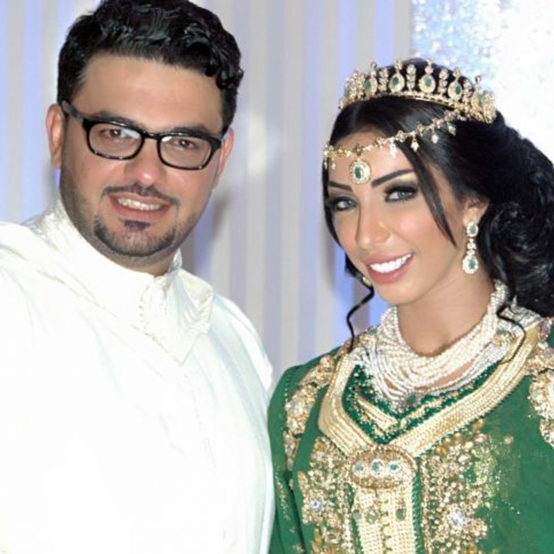 محمد الترك وزوجته دنيا بطمة