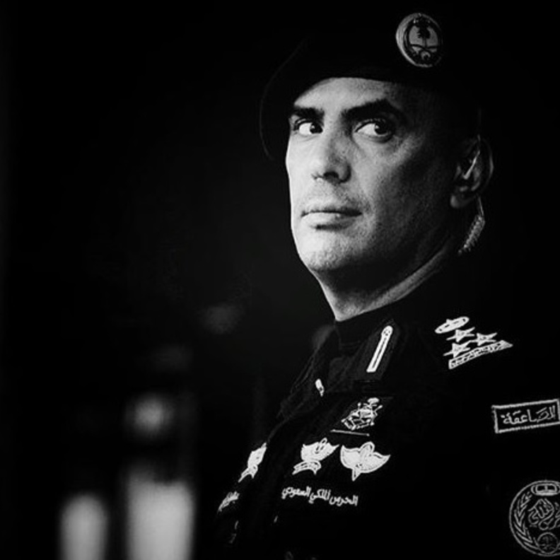 عبدالعزيز الفغم الحارس الشخصي للملك سلمان بن عبدالعزيز