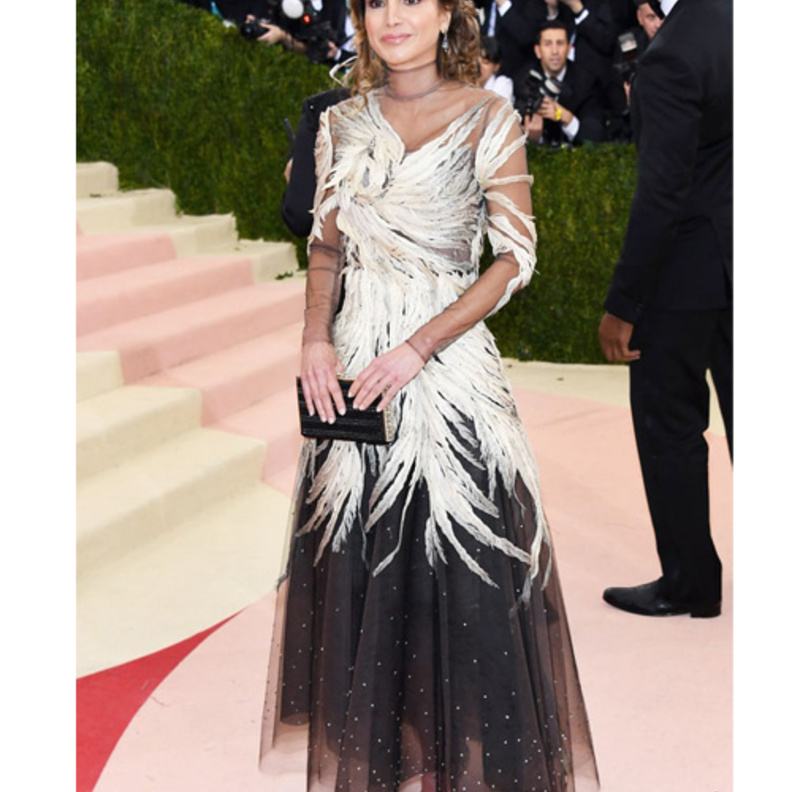 الملكة رانيا في مات غالا 2016