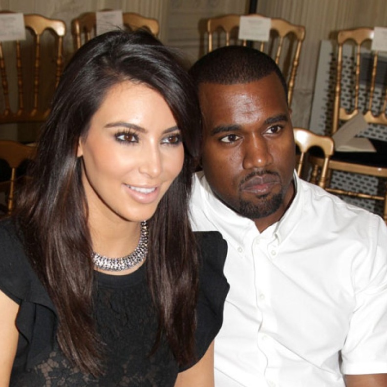 كيم كارداشيان وكاني ويست 