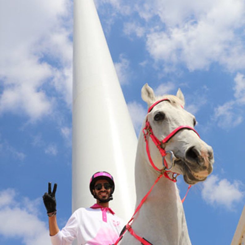 فرسان القافلة الوردية للتوعية و الفحص المبكر لسرطان الثدي