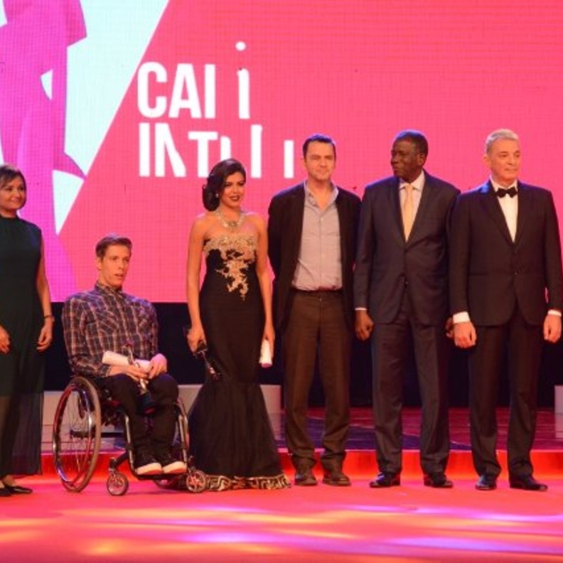 صورة للفائزين بجوائز مهرجان القاهرة السينمائى