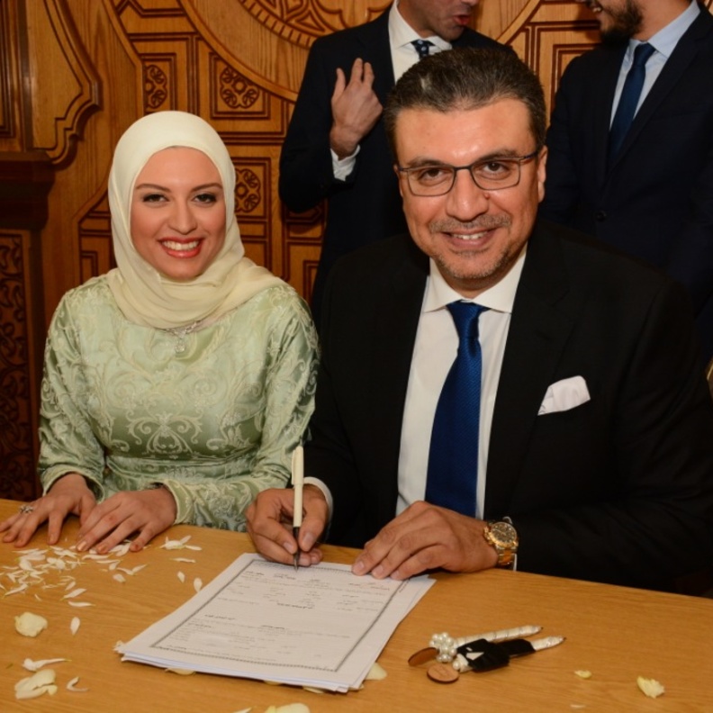 صورة من عقد القران