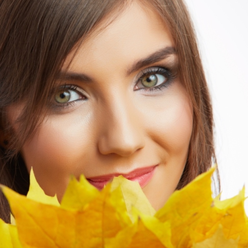 البشرة في الخريف