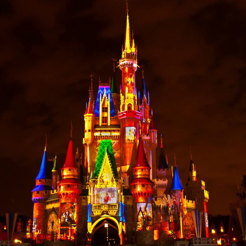 1 Magic Kingdom, Walt Disney World, Florida, USA