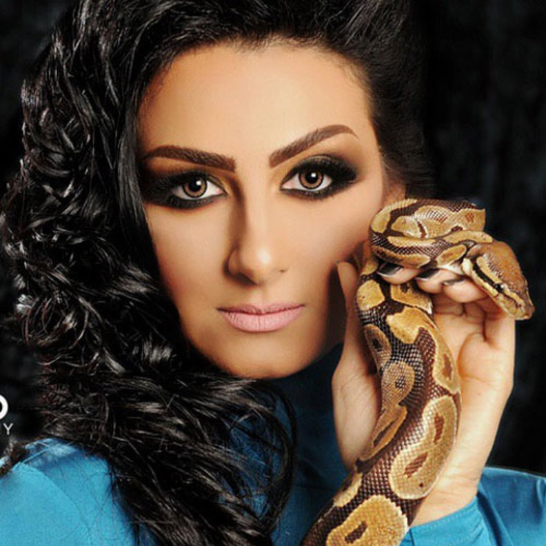 هيفاء حسين مع زوجها في احدث صورة لهما