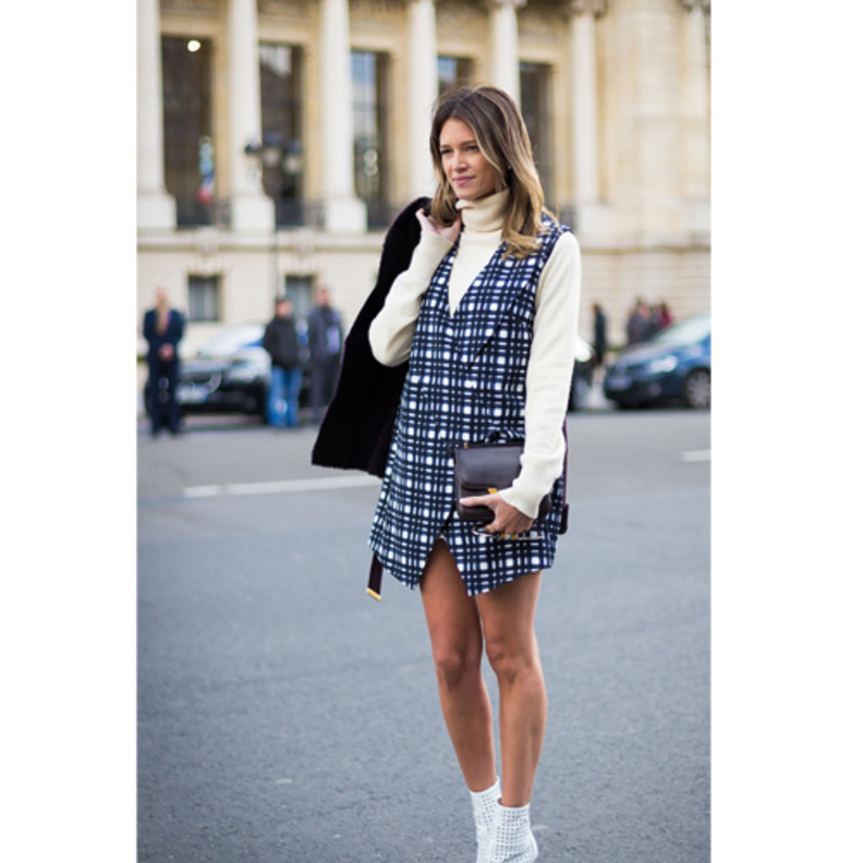 حذاء Ankle Boots جلد ابيض من بالنسياغا Balenciaga