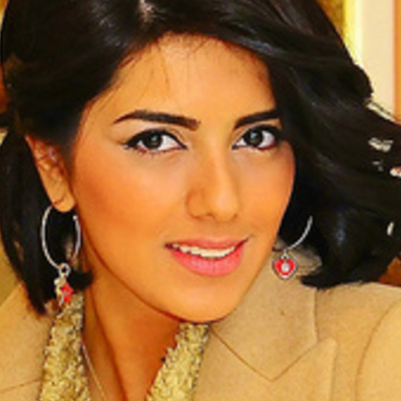 هيا عبدالسلام في جلسات التصوير