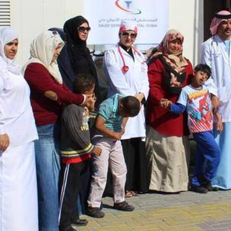 حملة القلب للقلب تنتهي من فحص 60 طفلا من ذوي الإعاقة