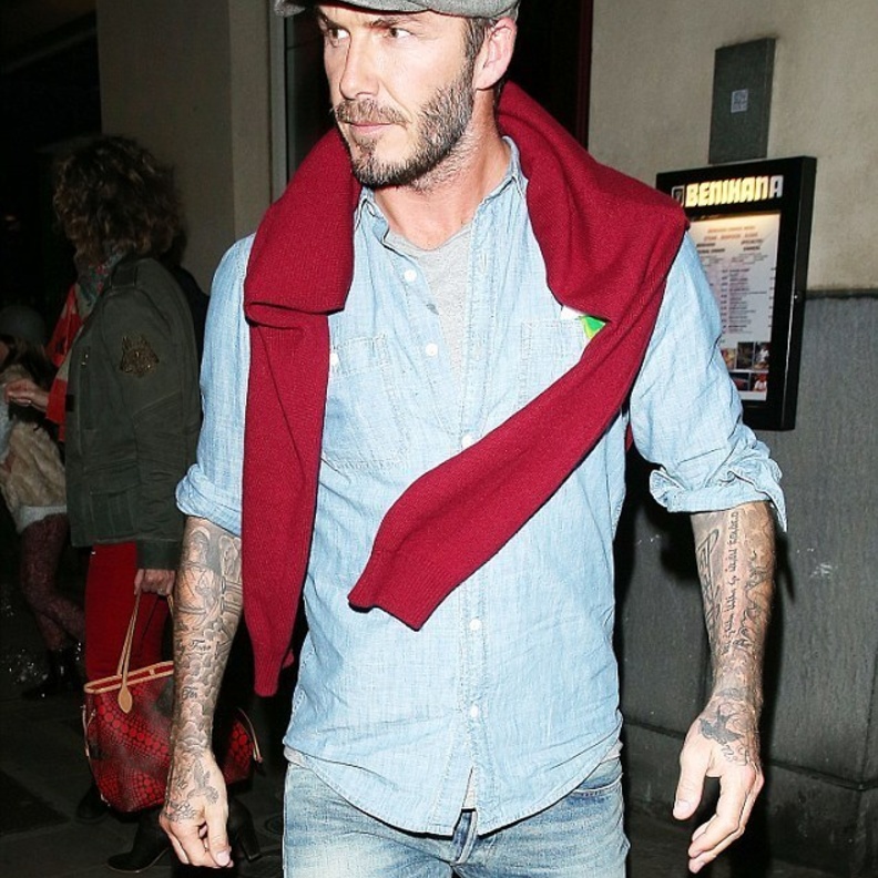 ما الذي أغضب الوسيم دايفيد باكهام يا تُرى؟ 