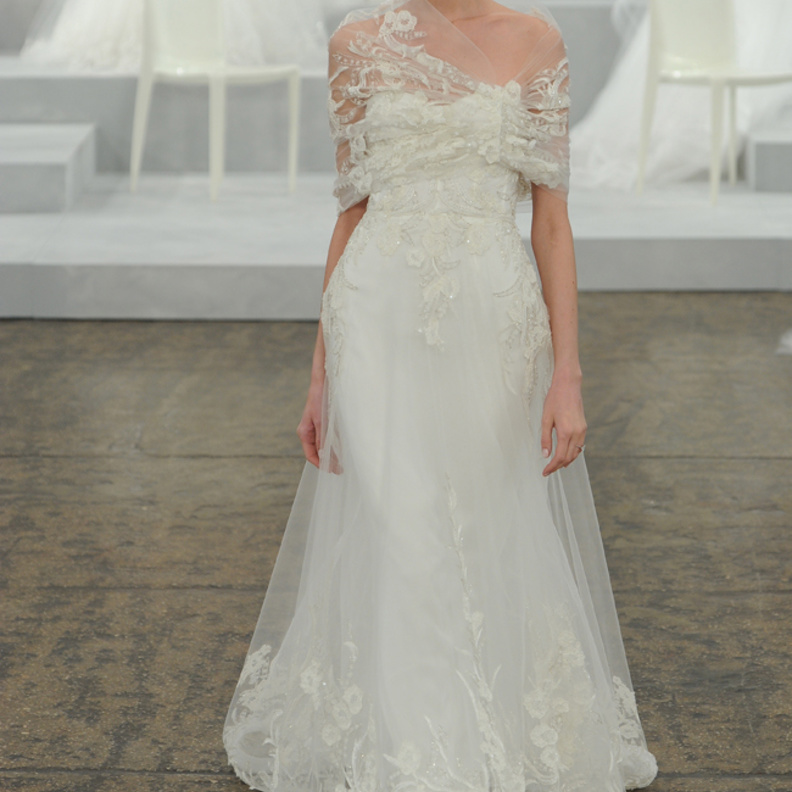 فساتين زفاف Monique Lhuillier لربيع 2015... أناقة راقية