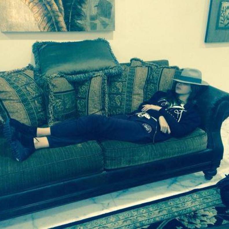 نانسي عجرم تنشر صورة على حسابها الشخصي بعد اخذ قيلولة نهار اليوم