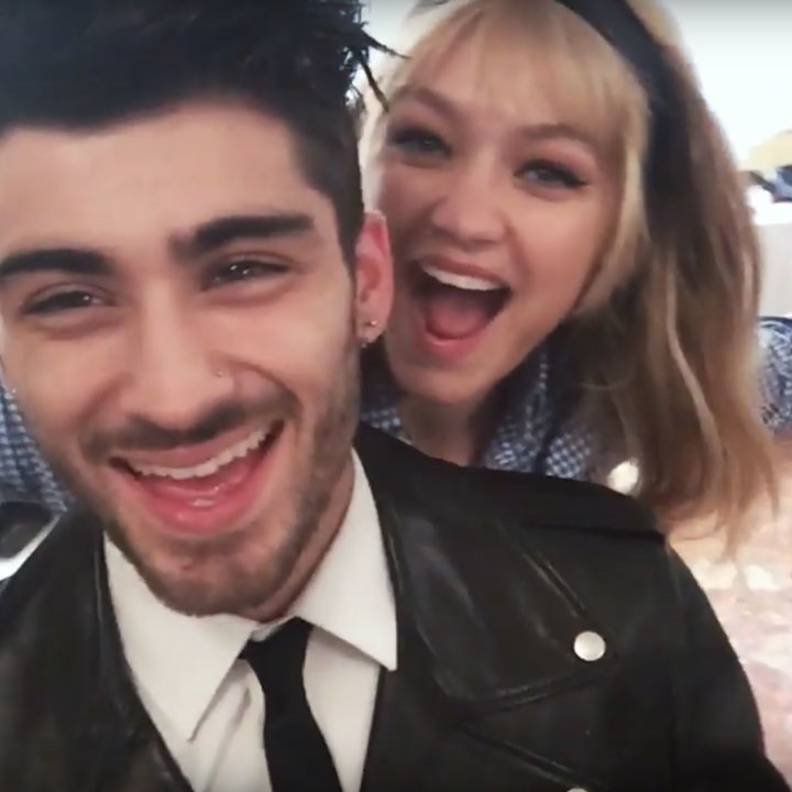 جيجي حديد وزين مالك 