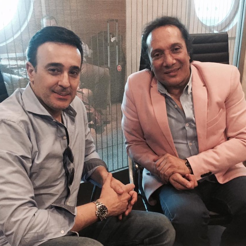 التقى صدفة بالفنان علي الحجار