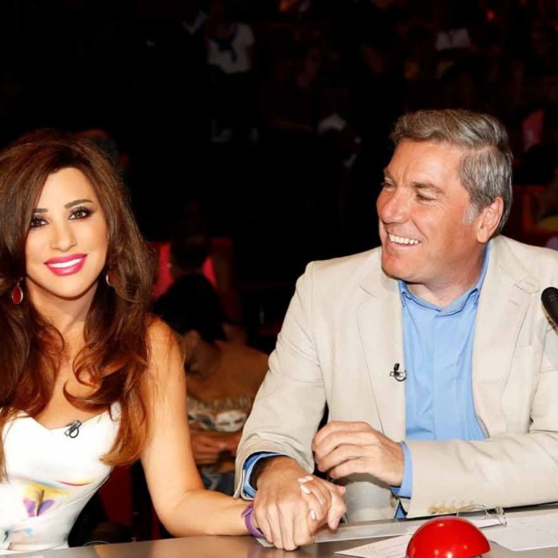 علي جابر ونجوى كرم