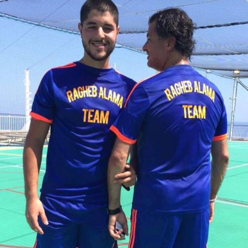 راغب علامة مع نجله خالد