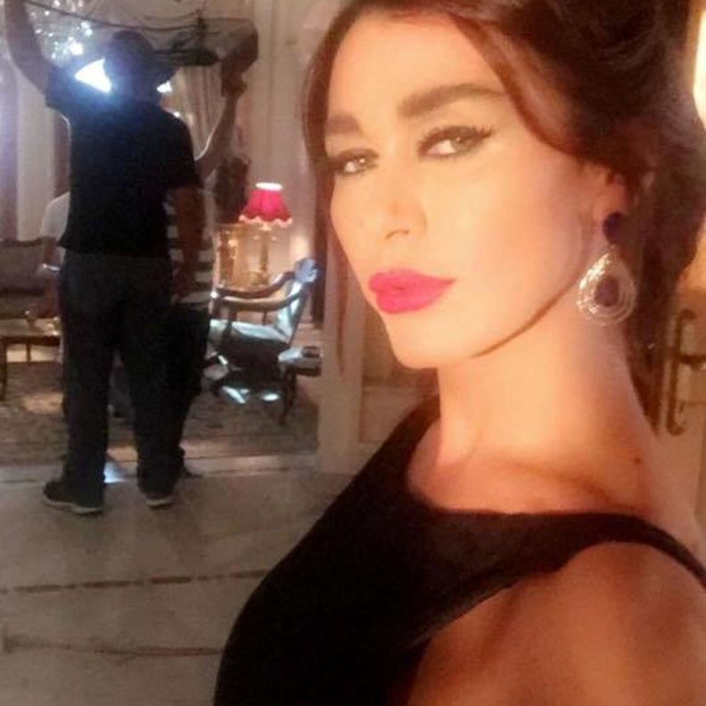 صورة سلفي لنادين الراسي