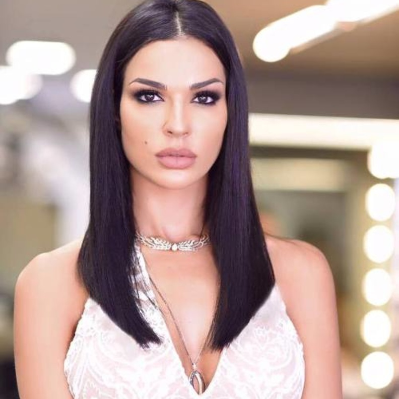 نادين نجيم تسريحة شعر 2016