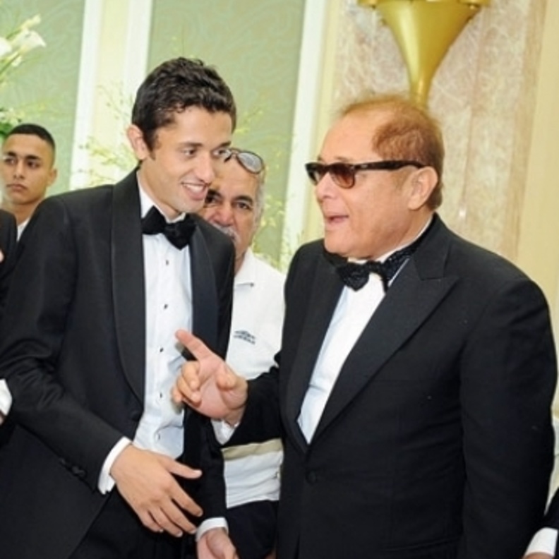 محمود عبد العزيز في عرس نجله كريم