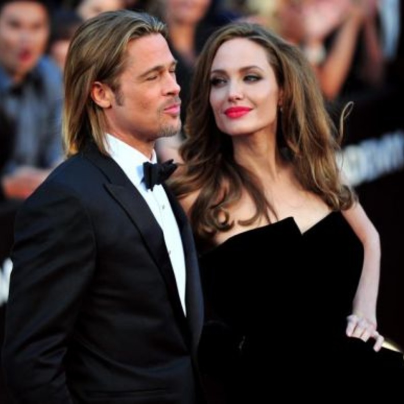 أنجلينا جولي وبراد بيت 
