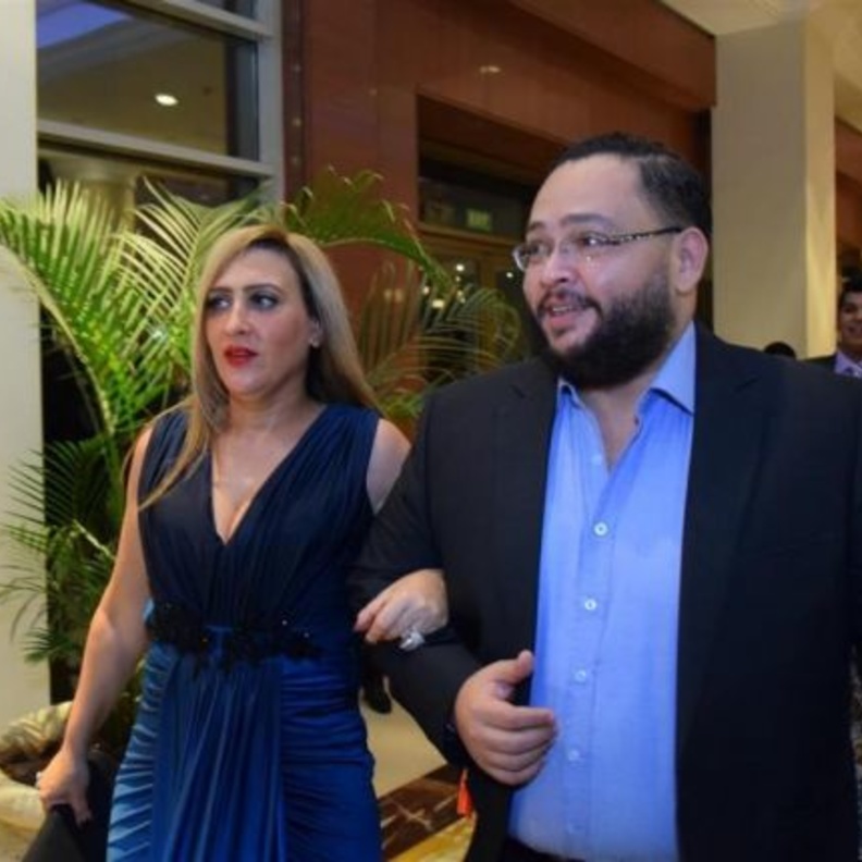 أحمد رزق وزوجته