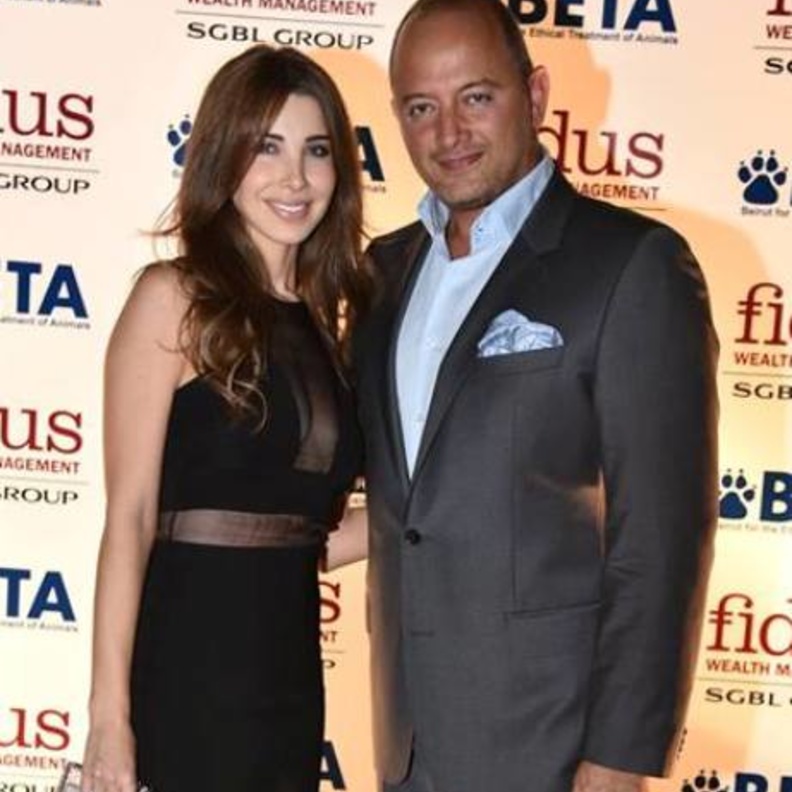 نانسي مع زوجها