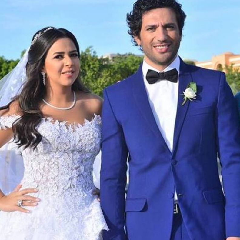 هيا عبد السلام وفؤاد علي طارتهما شائعات الحب