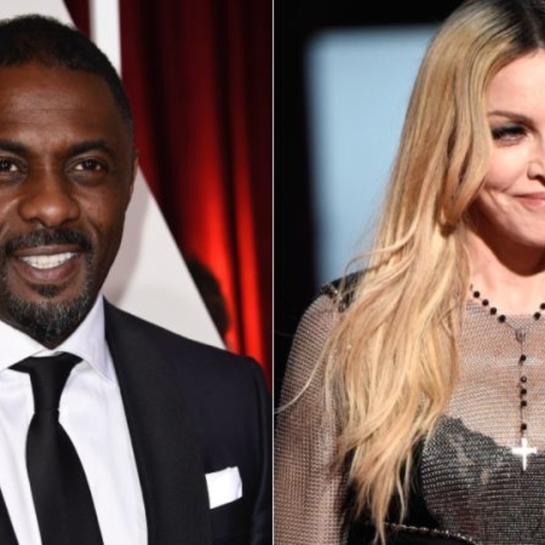 أدريس ألبا ومادونا