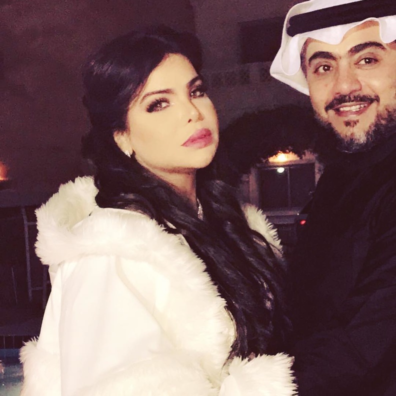 مها محمد وزوجها الثاني