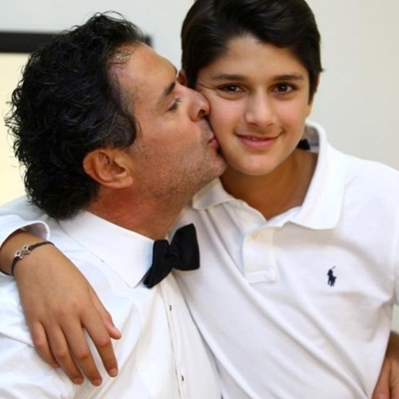 راغب علامة وابنه