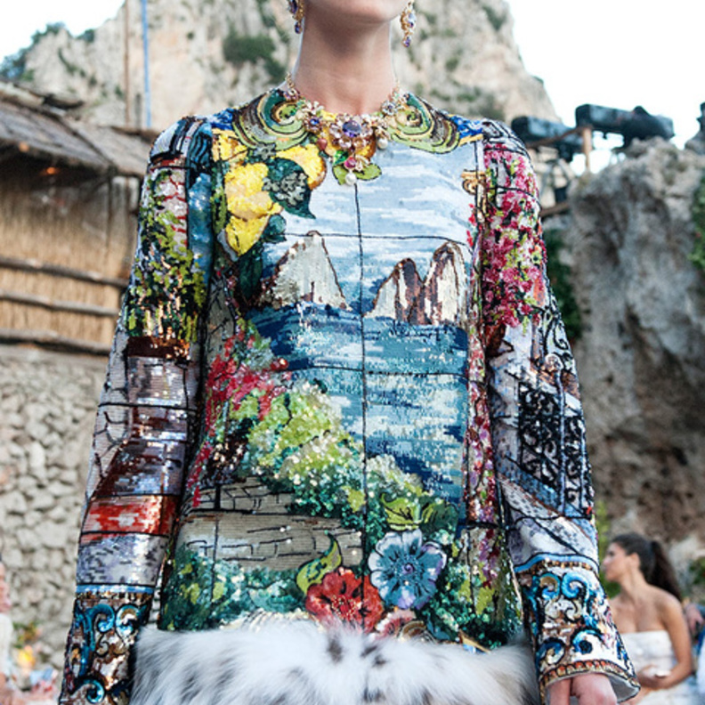 Dolce & Gabbana يتوّجان أميرتهما على جزيرة كابري!