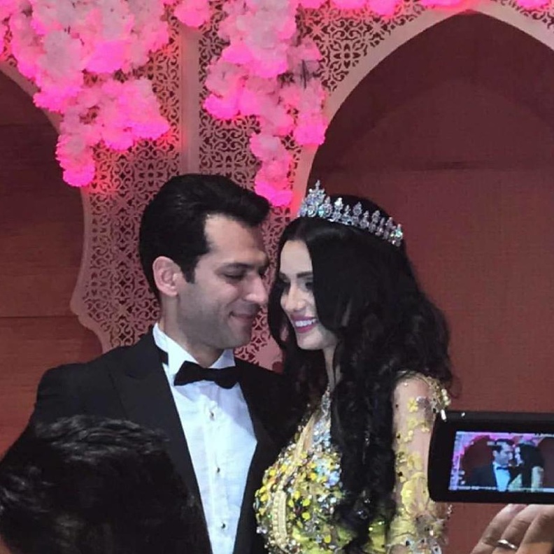 زفاف مراد يلدريم وايمان الباني