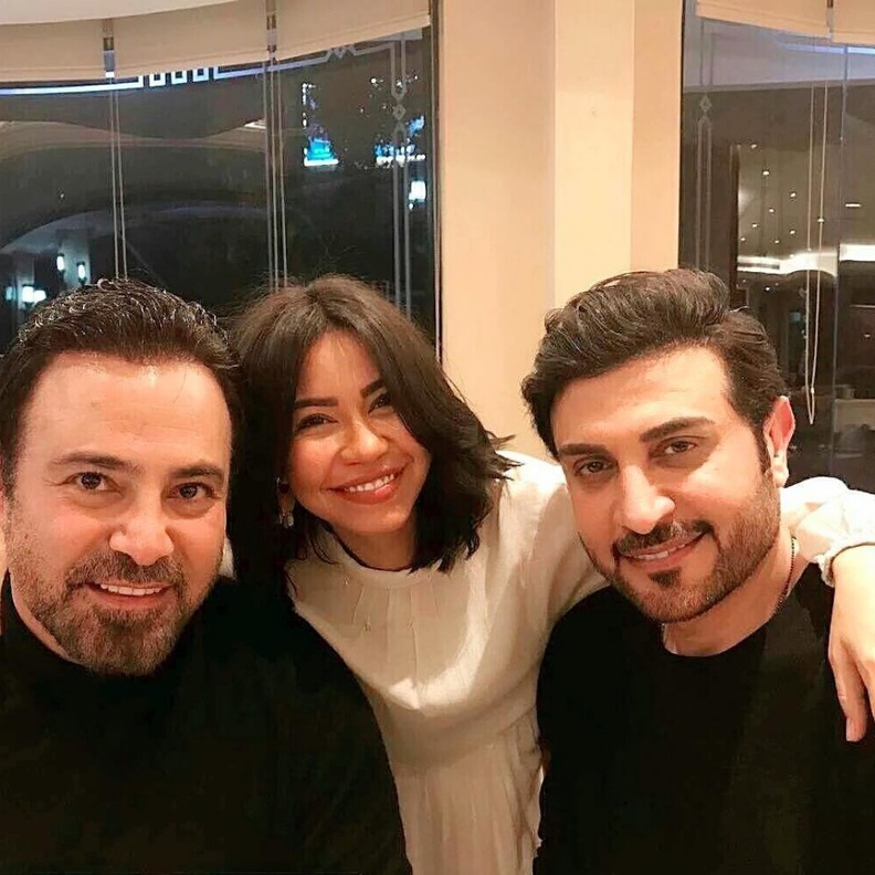 شيرين وعاصى وماجد المهندس 