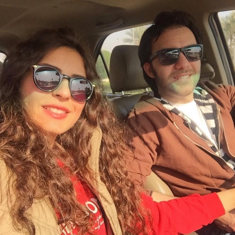 ريهام أيمن وشريف رمزي 