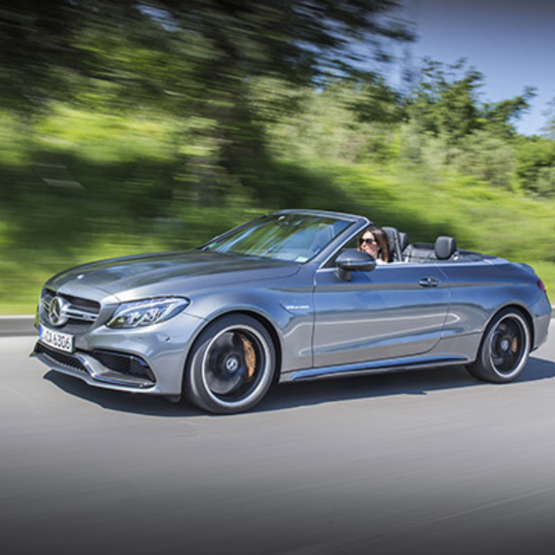 أداء فائق لسيارة C 63 كابروليه الجديدة من مرسيدس-AMG