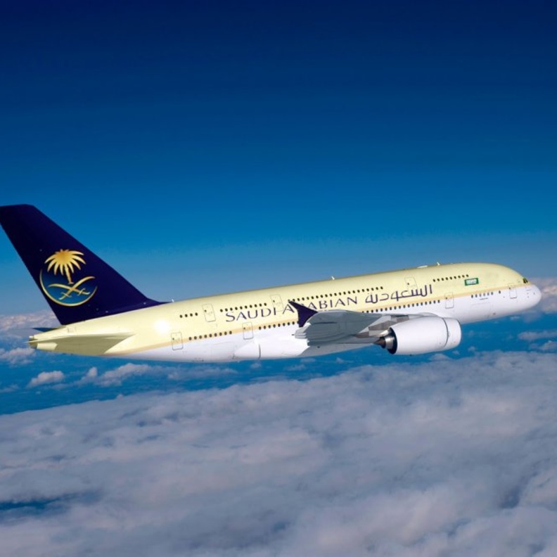 إحدى طائرات الخطوط الجوية السعودية