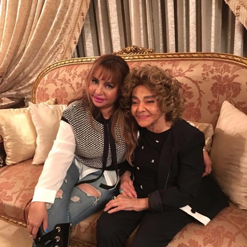 ماجدة وابنتها