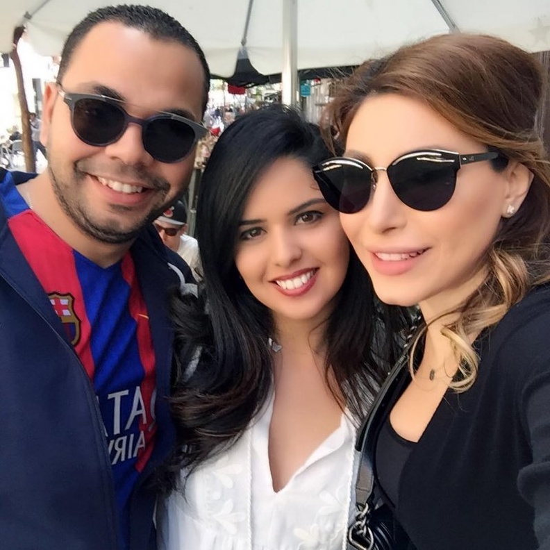 يارا في المدرجات