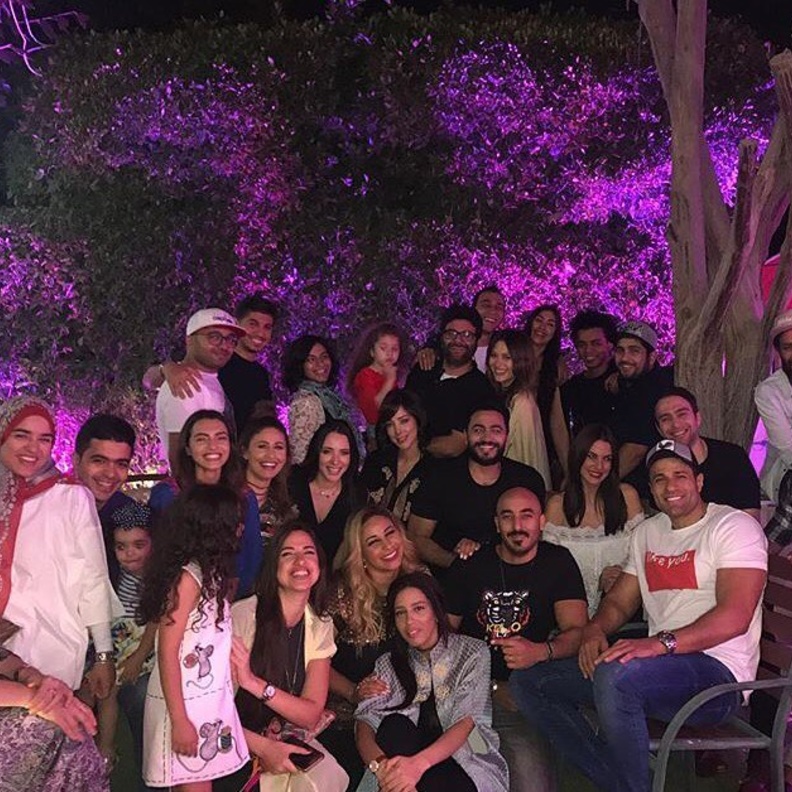 حفل إفطار المنتج وليد منصور