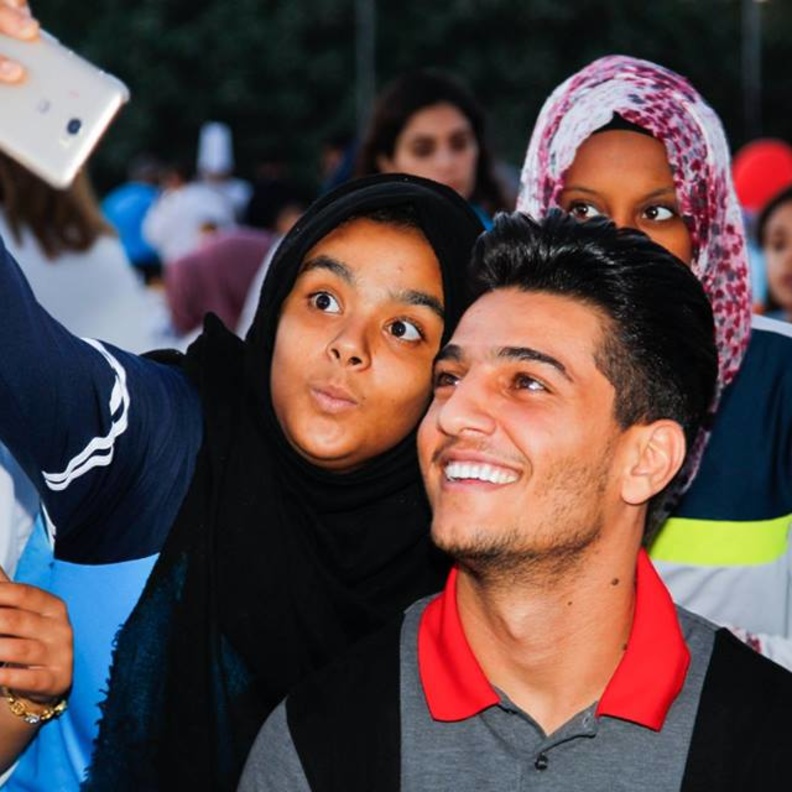 محمد عساف والأطفال