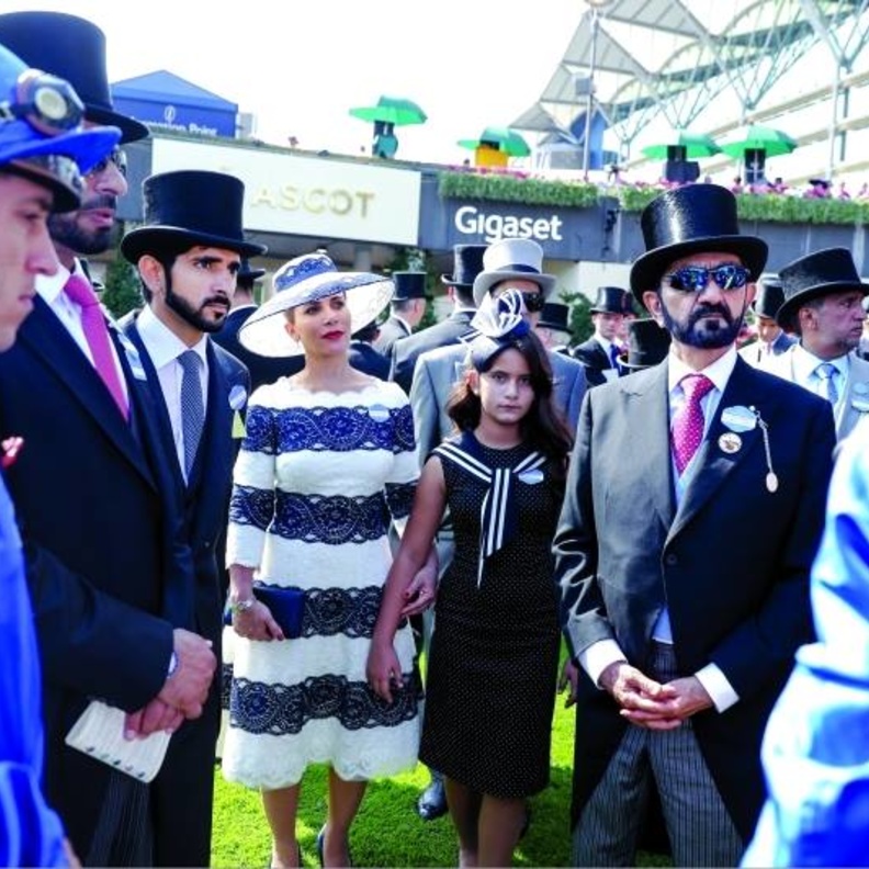 الأميرة هيا في سباق "رويال أسكوت"