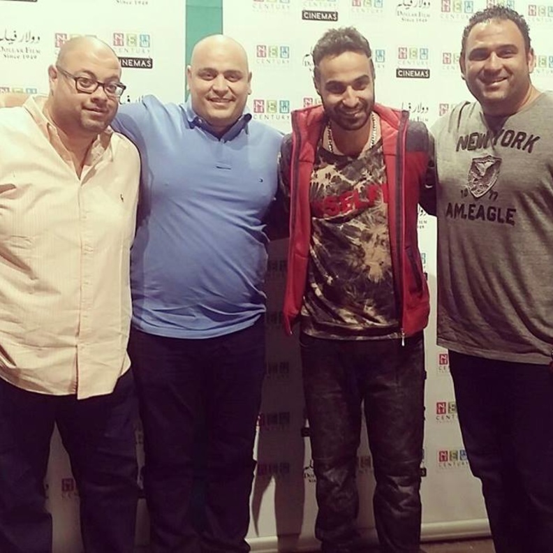 أحمد فهمى وأكرم حسنى