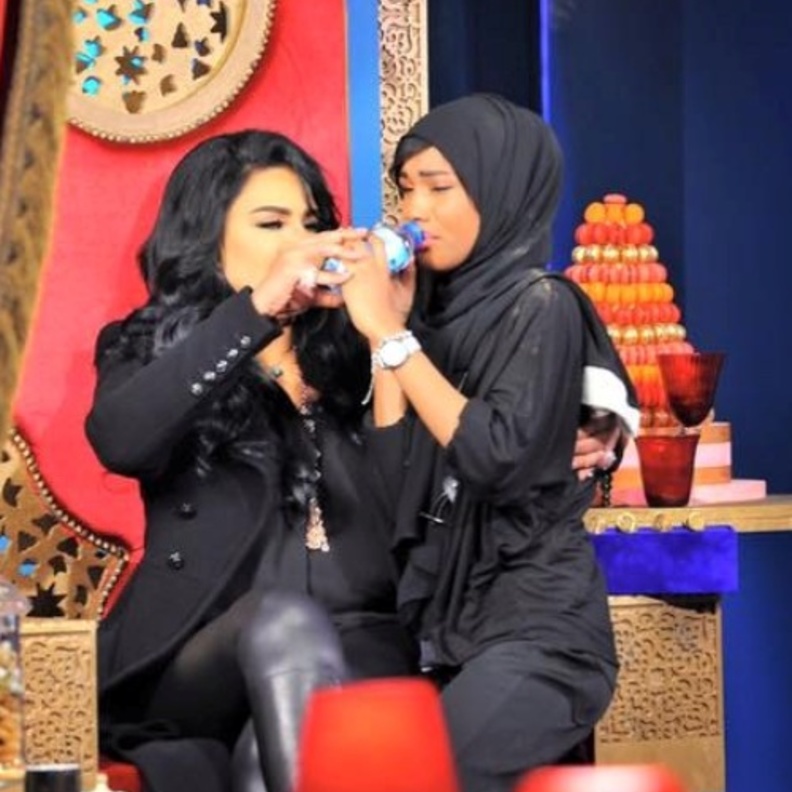 الفنانة احلام في برنامج ذا كوين