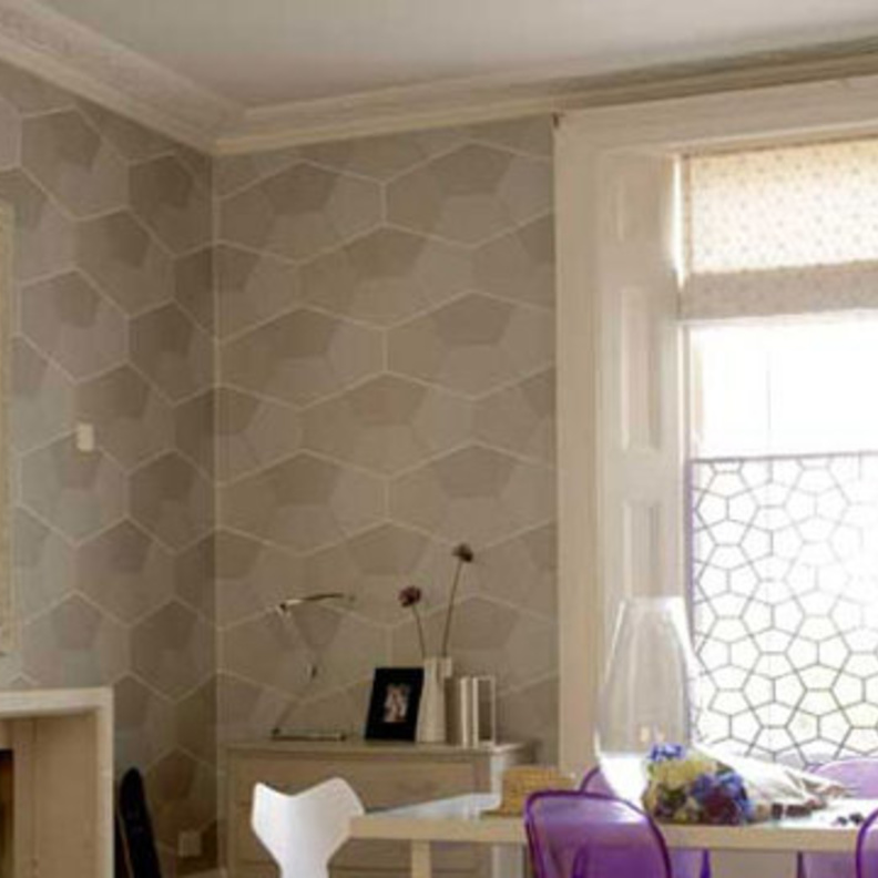 الأشكال الهندسية لديكور بيتك  