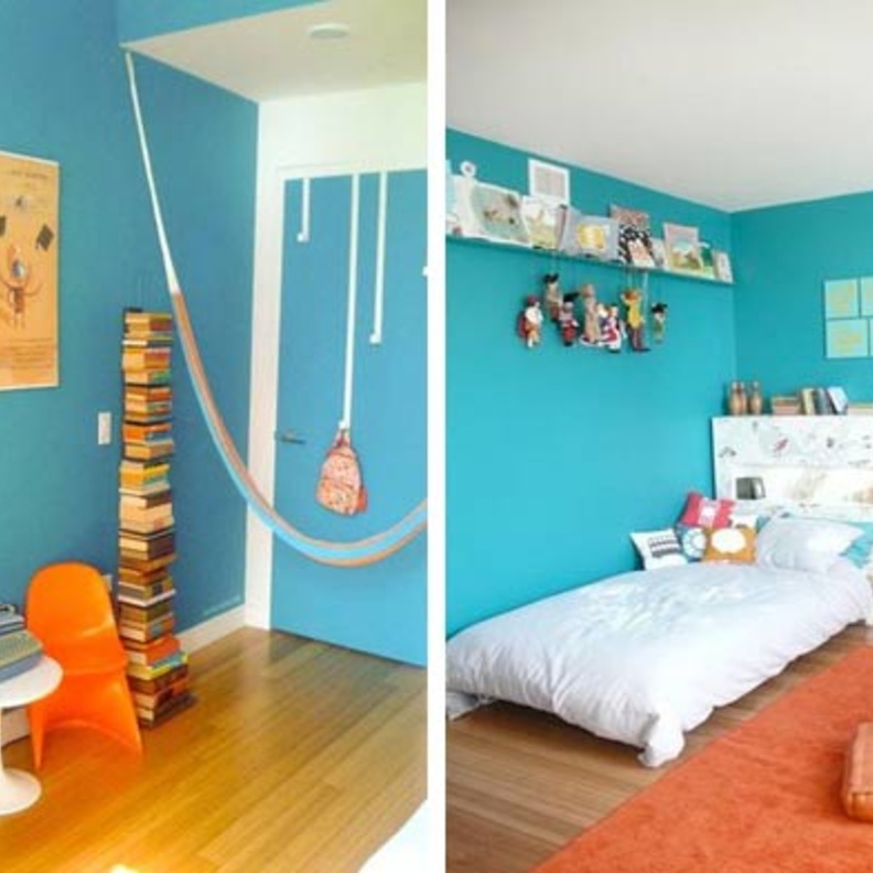 الأزرق تيار جديد لغرف الأطفال