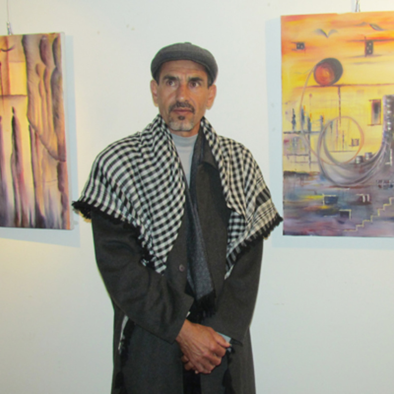 الفلسطيني خالد نصار :ابني اكتشفت موهبتي بالصدفة