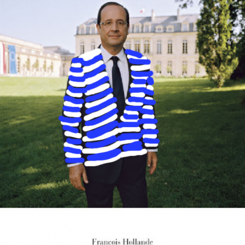 أولاند بلمسات Jean Paul Gaultier