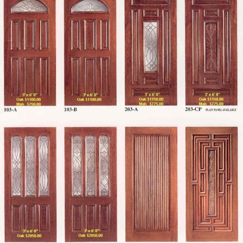 أنواع الأبواب وكيفية الاختيار منها